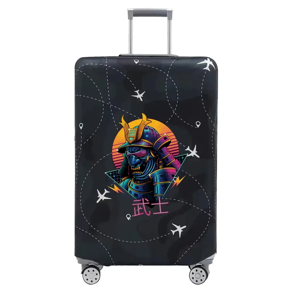 couvertures de bagages de voyage, housse de protection, housses de valise anti-poussière commandées, série d'impression de dessin animé, accessoires de voyage for18-32inch