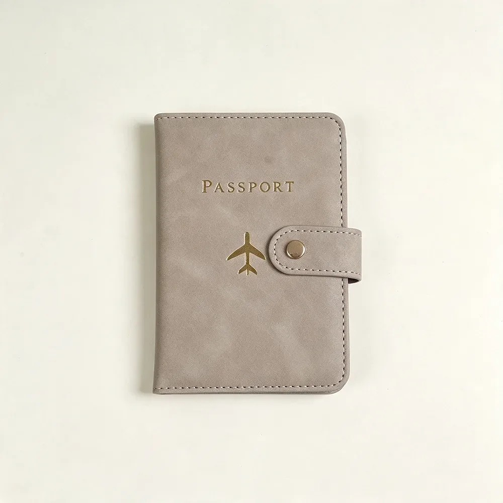 porte-passeport multi-fentes unisexe avec blocage rfid, étui de passeport portable, protection contre le blocage rfid pour les documents de voyage