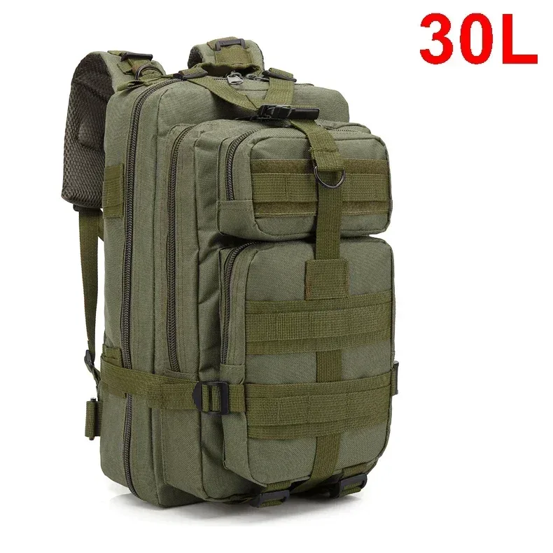 30/45l sacs à dos tactiques homme 3p sac d'assaut edc molle pack randonnée trekking sac de chasse sacs de voyage survie en plein air