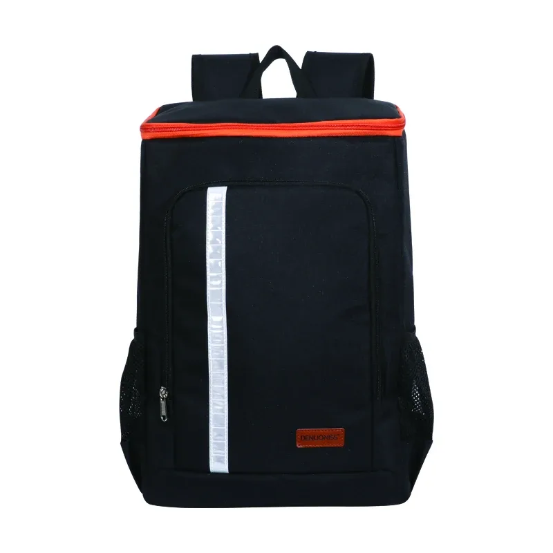 denuoniss-sac isotherme thermique souple pour hommes et femmes, sac à dos de réfrigérateur de pique-nique, grand sac de glace isolé pour repas, voyage, nourriture, 40 canettes