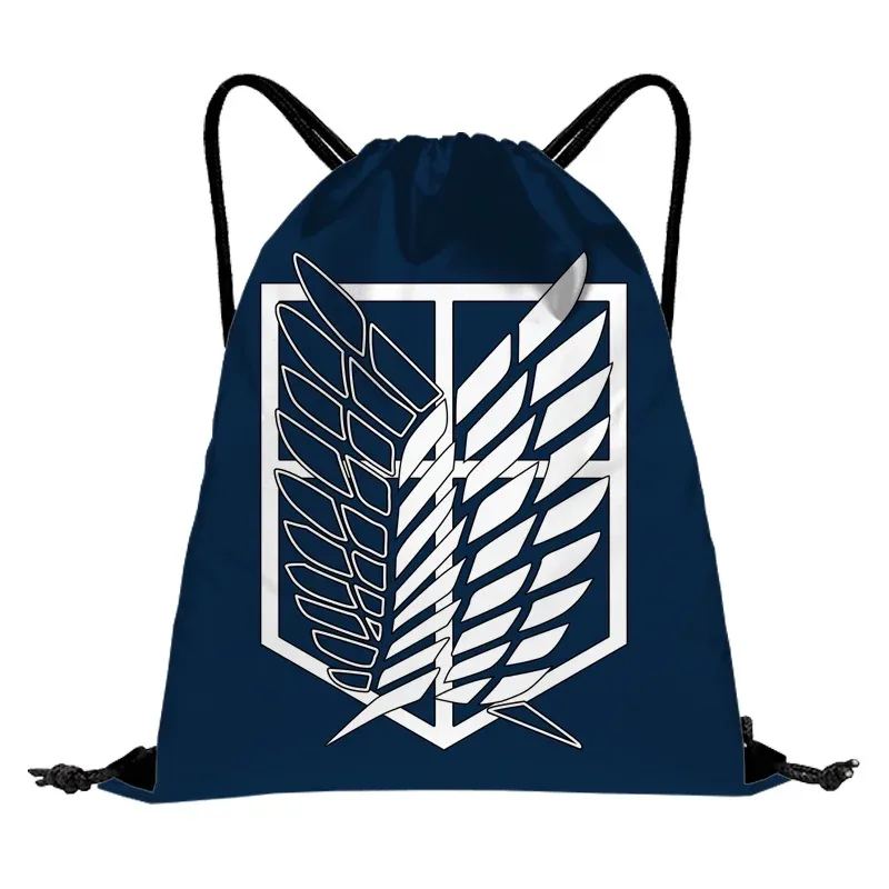 anime card captor sakura sling shopping bags, proximité wstring, double shoulder backpack