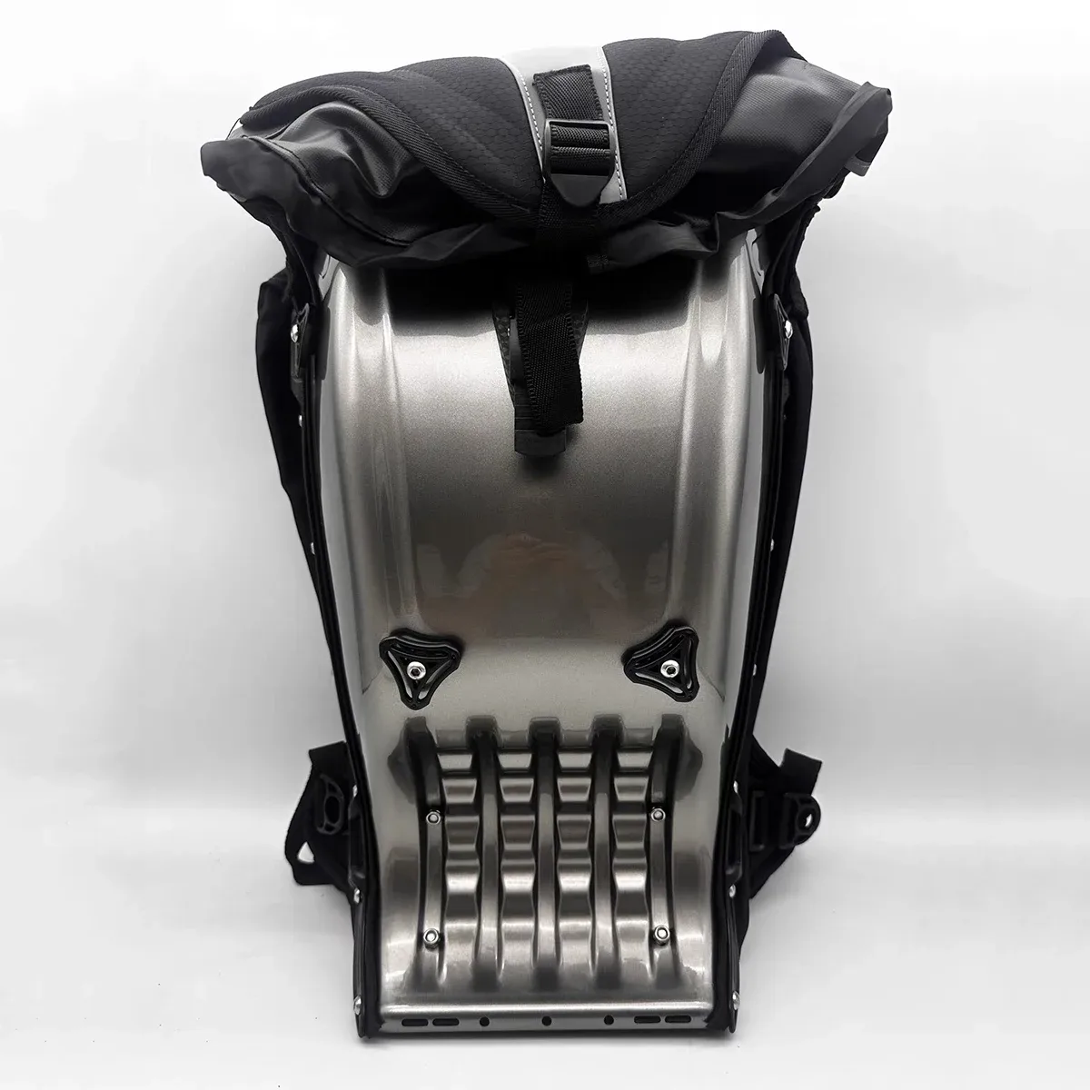 sac à dos rigide 25l pour moto, sacoche de réservoir abs étanche pour motocross/moto de course, protection antichute