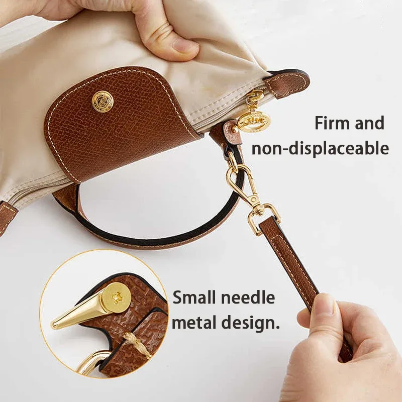 sangle de remplacement en cuir pour sac à bandoulière, kit de conversion réglable pour sacs longchamp le pliage mini pouch