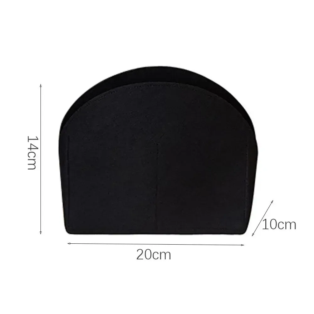 sac d'insertion en feutre de haute qualité pour lv alma bb, support d'organisation interne, sac de rangement portable, doublure de sac à main