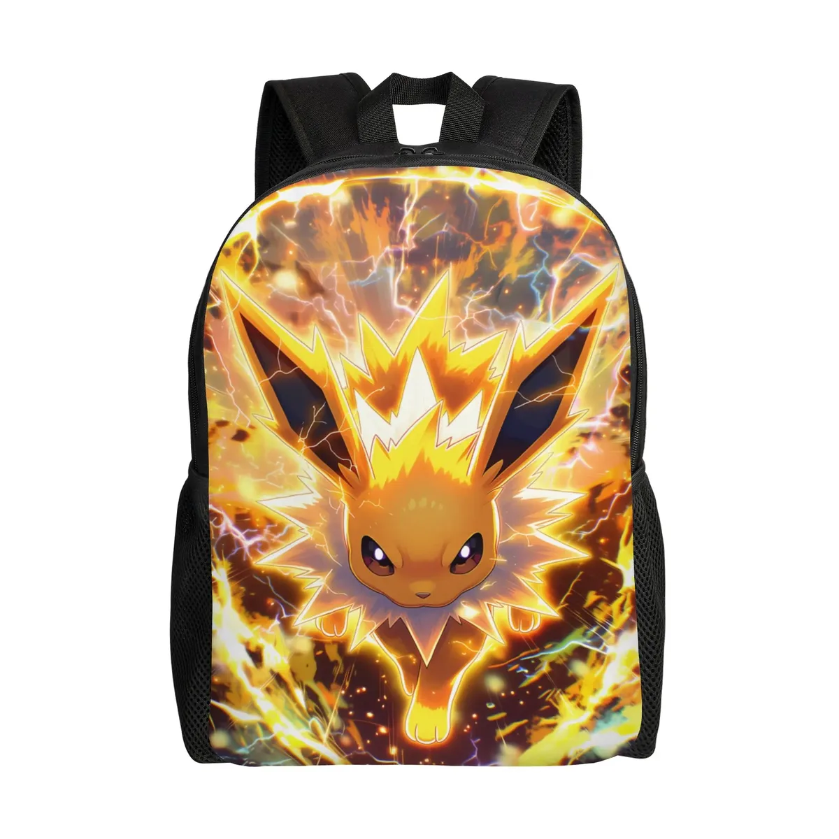 sacs à dos tendance, sac à dos pokemon, sac à dos de jour eevee eeveelution, mochila, sac à dos rétro lavable pour le travail et le bureau