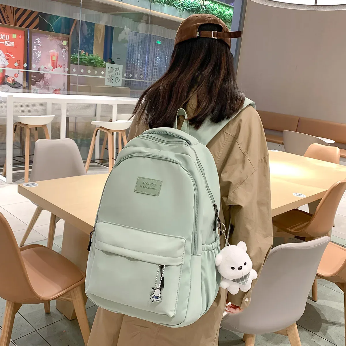 nouveau mode féminine hommes haute capacité étanche collège sac à dos à la mode femmes sacs d'école pour ordinateur portable mignon fille voyage livre sac cool