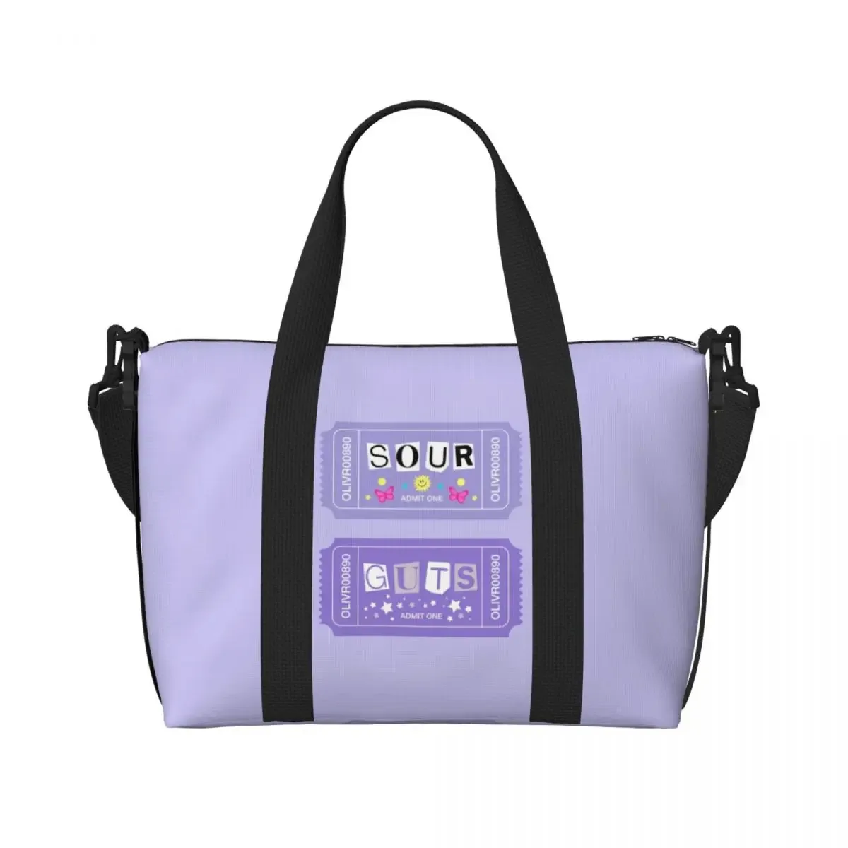 sac fourre-tout personnalisé olivia guts world tour pour femme, grande capacité, chanteuse américaine, auteurs-composeurs, salle de sport, plage, sacs de voyage, 2024