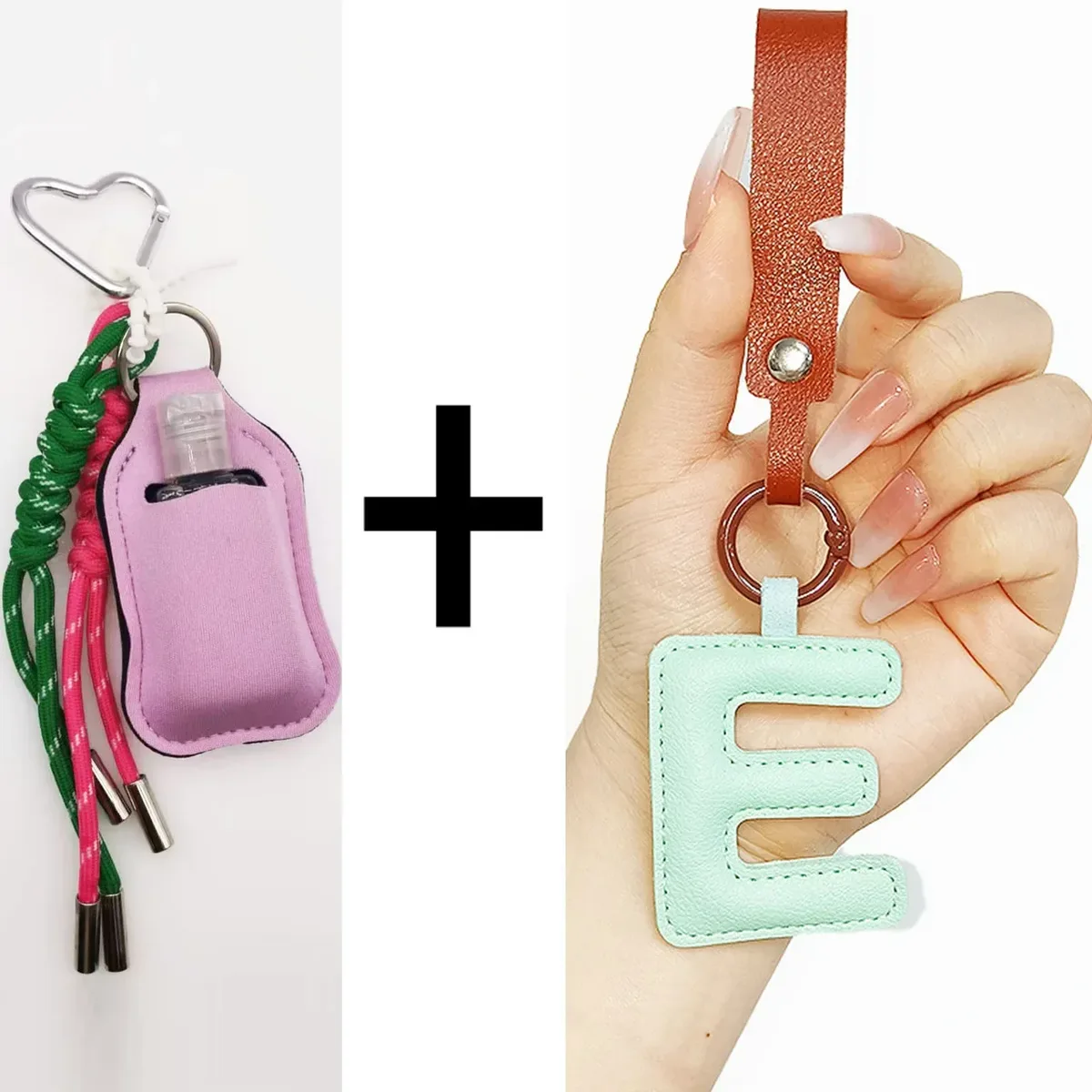 pendentif lettre de l'alphabet pour sac à main, breloques de sac ita, sac à main pour femme, décoration de sac à dos pour homme, porte-clés
