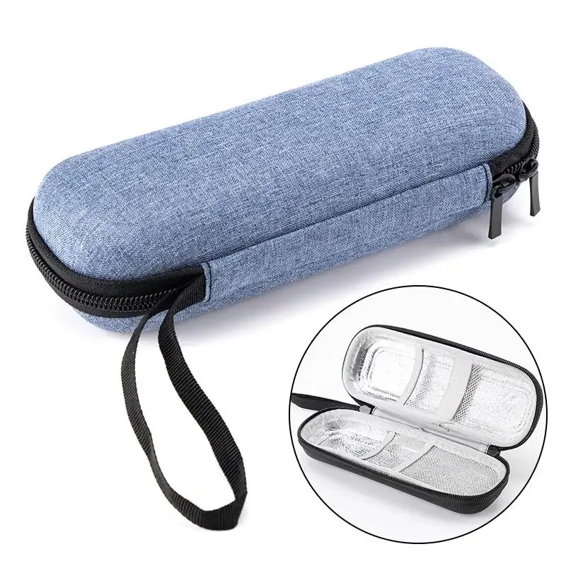 nouvelle trousse de transport isotherme pour insuline, sac de refroidissement étanche pour insuline avec affichage, sac organisateur de médicaments pour diabétiques