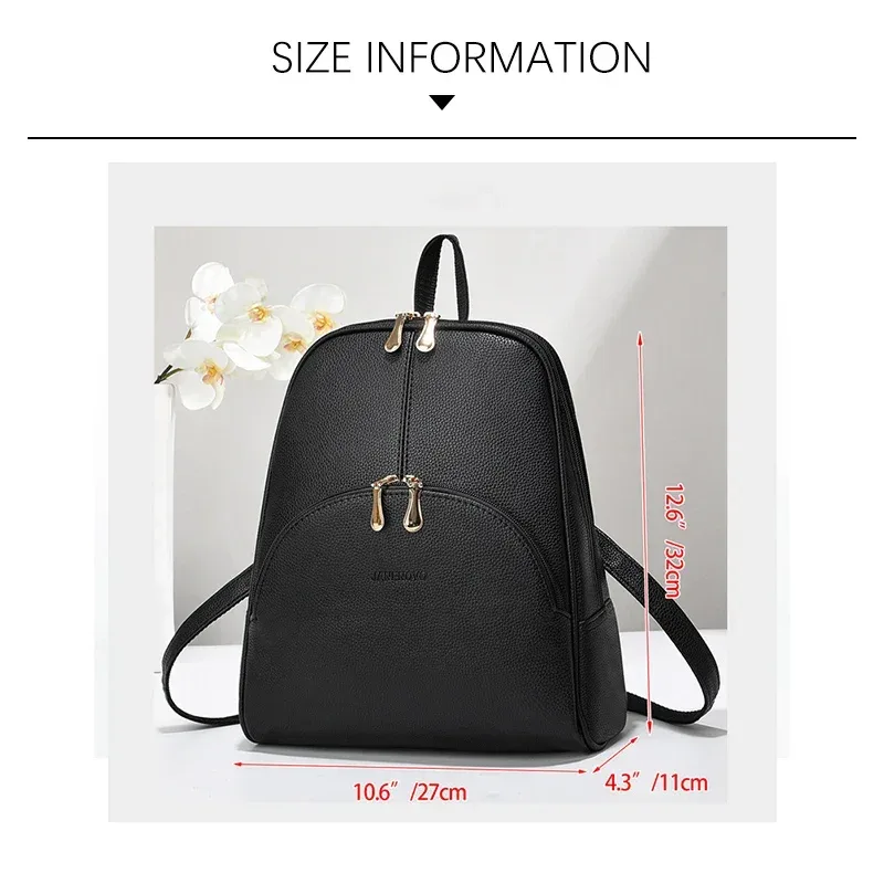 traveasy-sac à dos étanche en cuir pu pour femme et fille, sacoche d'école de marque à la mode, pour document de bonbons, voyage, initié