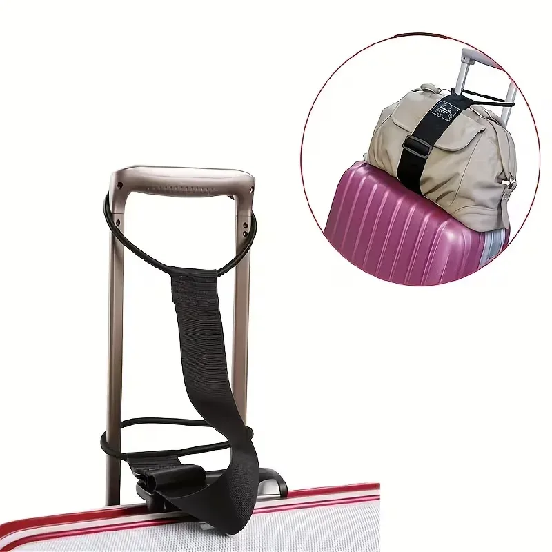 sangle de bagage élastique réglable 2/1 pièce, sangle de transport pour valises, ceinture de sécurité de voyage, accessoires pour voyages d'affaires à l'aéroport