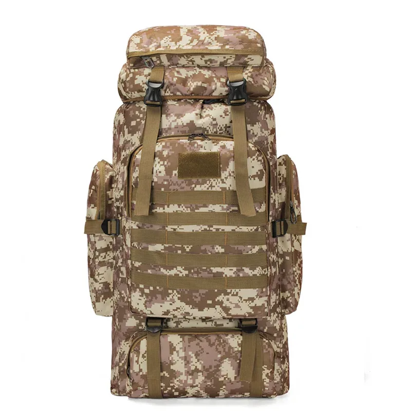 sac à dos oxford de grande capacité, 80l, 900d, étanche, militaire, pour activités en plein air, camping, randonnée, trekking, pêche, chasse