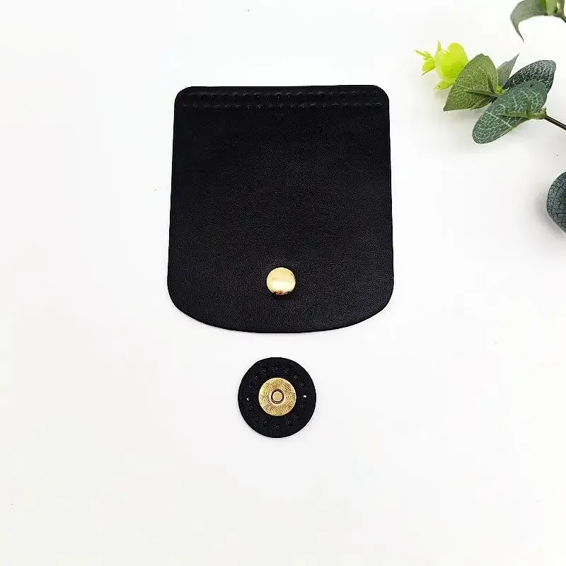 couverture de rabat de sac en cuir pu indémodable, accessoires de sac en crochet diy pour femmes, pièces de rechange pour sac bandoulière fait main