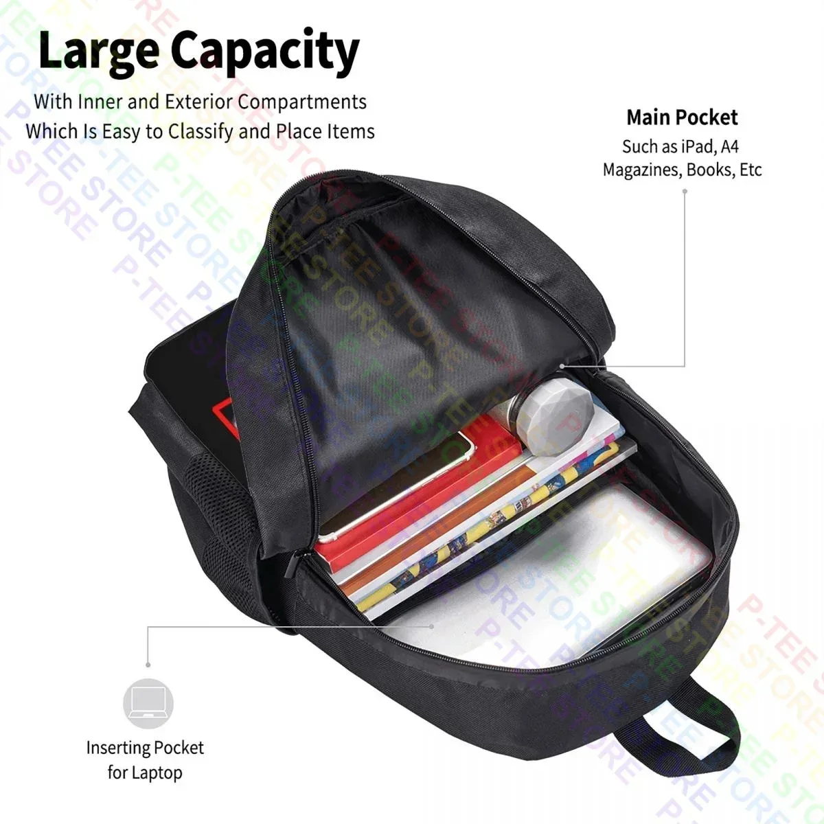michael jackson thriller album photographicbackpack sac de rangement de natation de grande capacité
