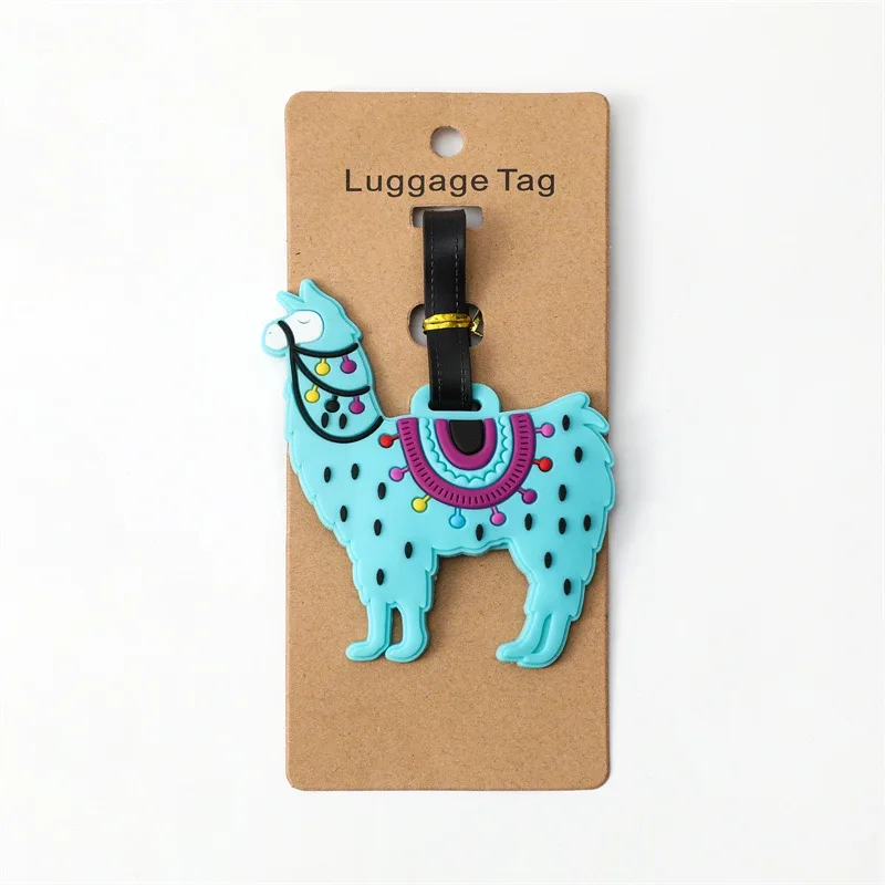 accessoires de voyage : étiquette de bagage créative corgi & chat, style mode, étiquettes de voyage portables et anti-perte pour valise