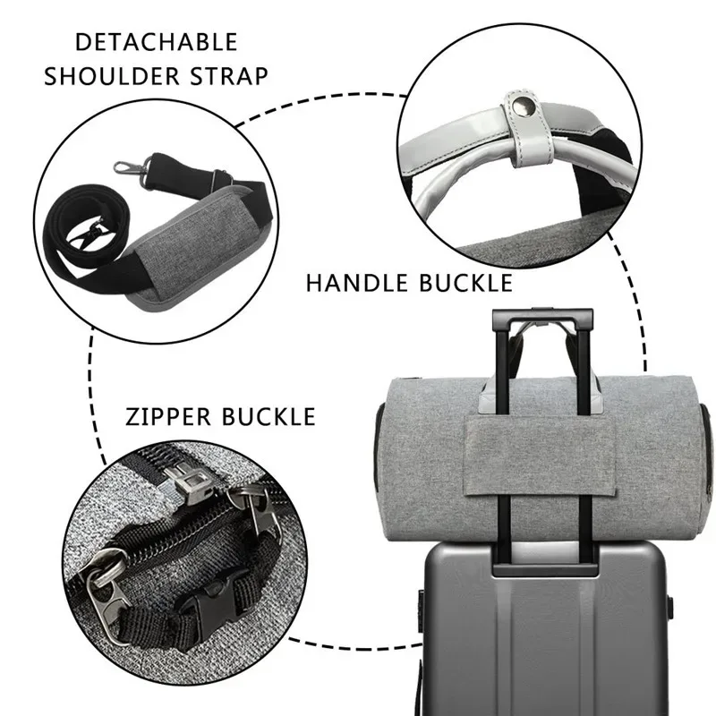 xmessun-sac de voyage portable pour homme, bagage de grande capacité, pliable, trempé, mode initiée, abishop, designer lady, nouveau