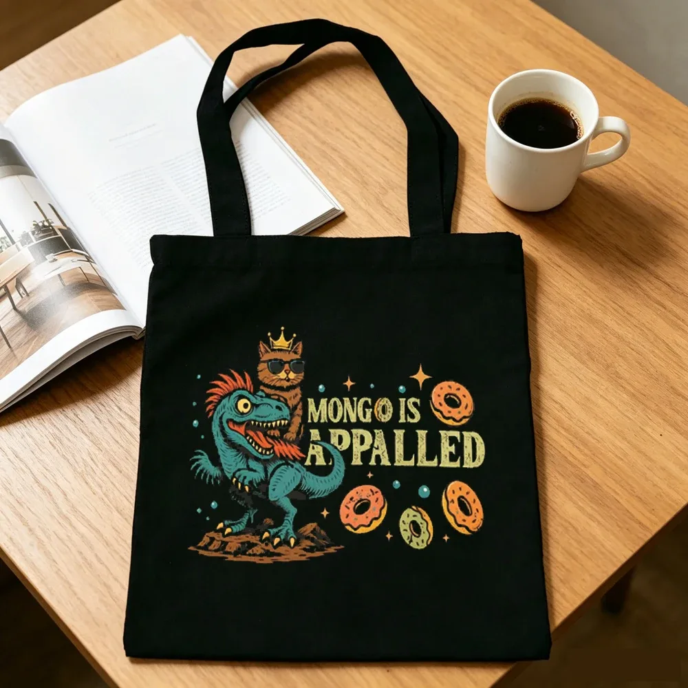 sac cabas réutilisable en toile dungeon crawler carl, style y2k, sac à bandoulière femme