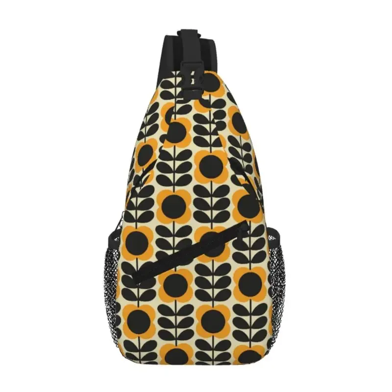 sacs à bandoulière orla kiely multi stem flowers pour voyage, randonnée, hommes et femmes, sac à dos portable, sac de poitrine, sac à bandoulière quotidien.