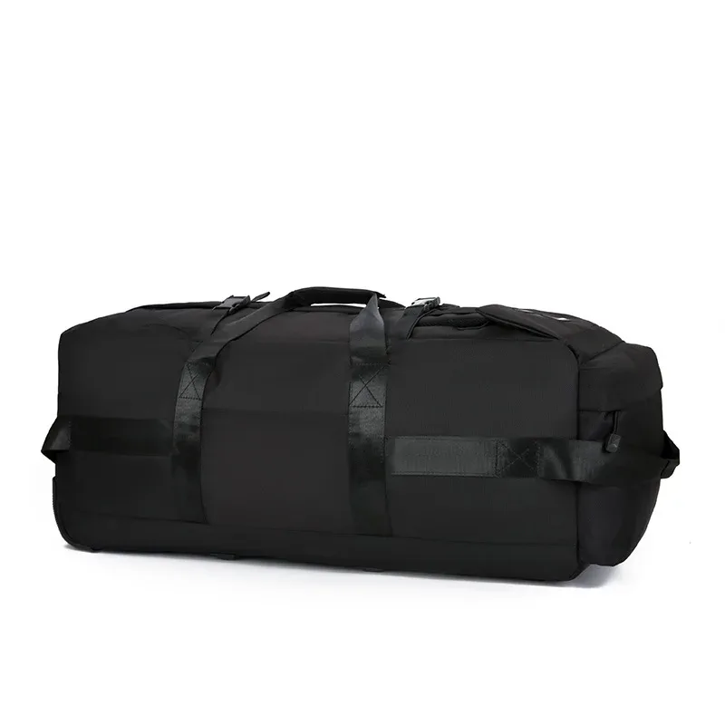 sac à dos de voyage à roulettes de grande capacité pour hommes, sac d'enregistrement, valise à roulettes pliable, bagage à roulettes oxford