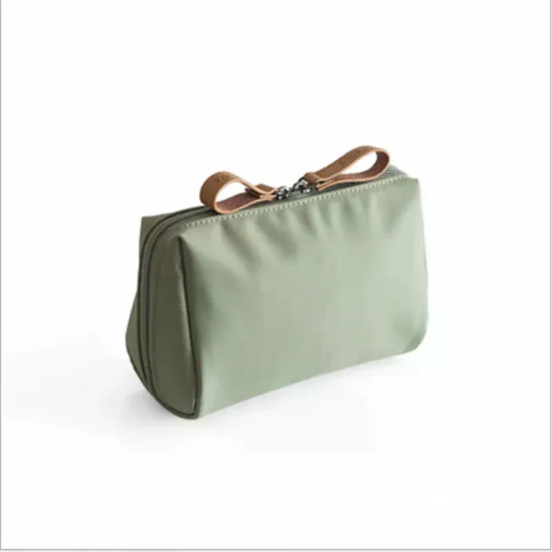 sac à cosmétiques pour femmes, couleur unie, trousse de maquillage de style coréen, pochette de toilette, étui de rangement de maquillage étanche, nouvelle collection 2026