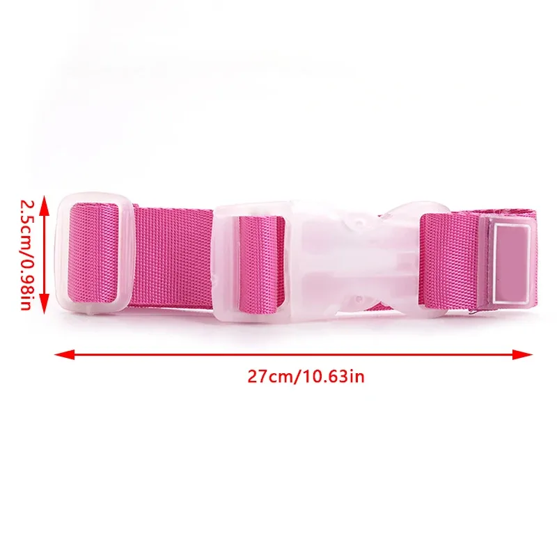 sangles de bagages réglables portables, accessoires de bagages à roulettes en nylon, sangles à boucle suspendues, sangles de sac de valise, crochets de verrouillage de ceinture