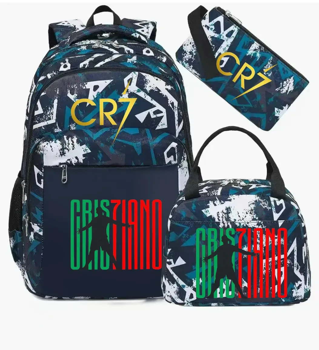 cr7 sacs à dos capacité légère sacs d'école pour ordinateur portable pour adolescents femmes hommes déplacements voyage mochilas