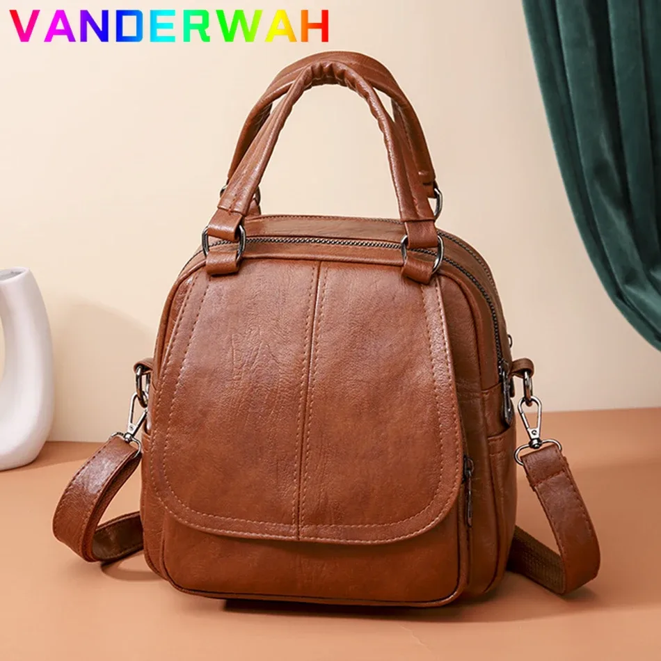 petit sac à dos rétro pour femme, multifonctionnel, grande capacité, initié, sac à bandoulière, sac à dos de voyage féminin, mini sac à main
