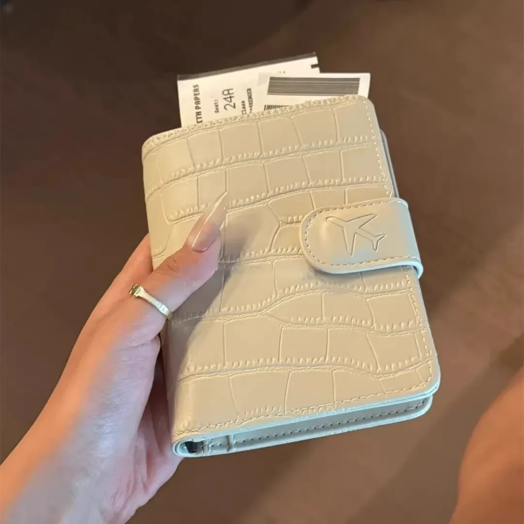 porte-passeport, sac à passeport, porte-cartes multifonctionnel, porte-cartes bancaires, clip pour passeport, étui en cuir pu, accessoires de voyage