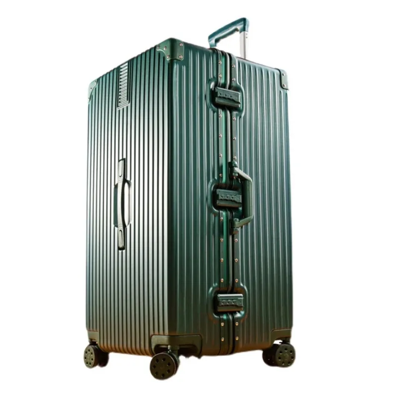 valise de voyage épaisse pour bagages unisexe extra large de 60/100 pouces, avec serrure tsa de grande capacit