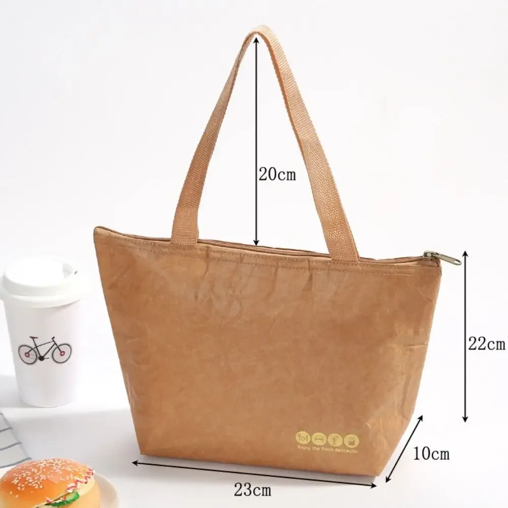 organisateur de petit déjeuner, glacière étanche, boîte à déjeuner, sac à déjeuner étanche, sacs à main alimentaires, sacs en papier kraft, fourre-tout en toile