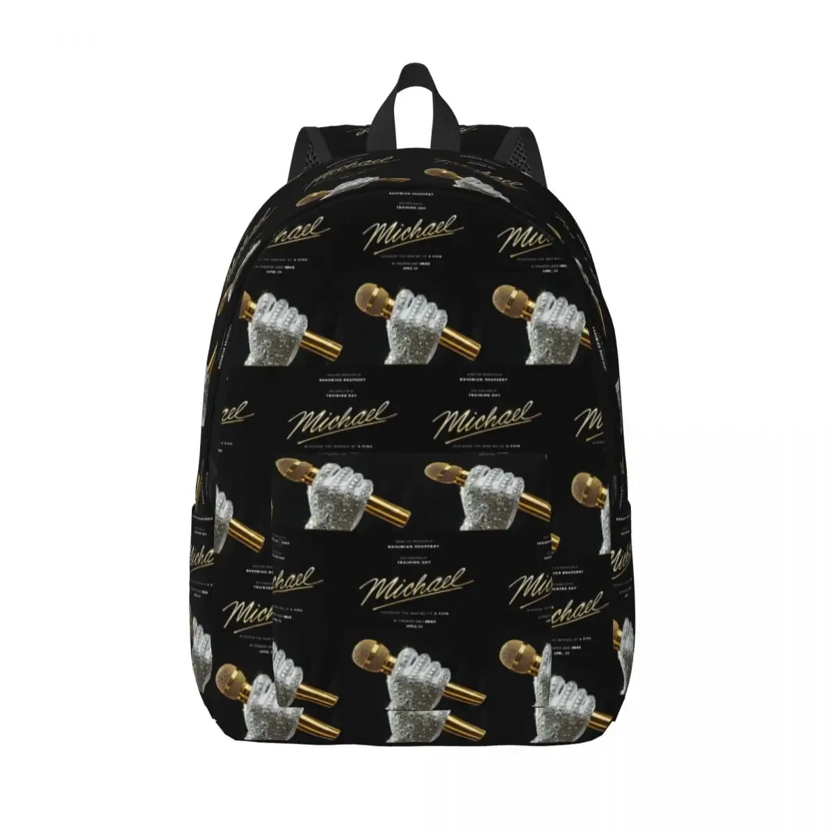 michael jackson dancing sac à dos pour étudiants, sac d'école, sac à dos de randonnée, sac de voyage pour hommes et femmes, sac à bandoulière