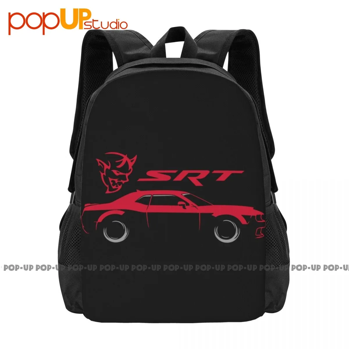 sac à dos de grande capacité dodge challenger demon srt muscle car hellcat racing speed, cute cupper friendly