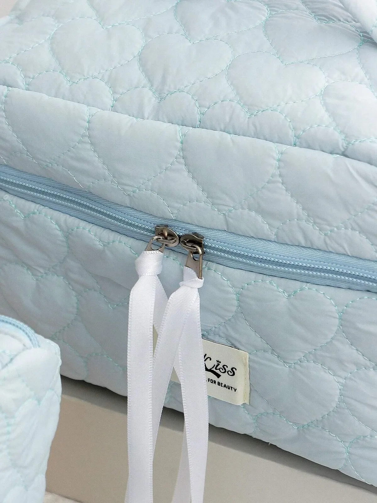trousse de maquillage douce en forme de cœur, sac à cosmétiques décontracté, cubes d'emballage portables de vacances, voyage pour femmes, cadeau de printemps et d'été, sac de soins de la peau