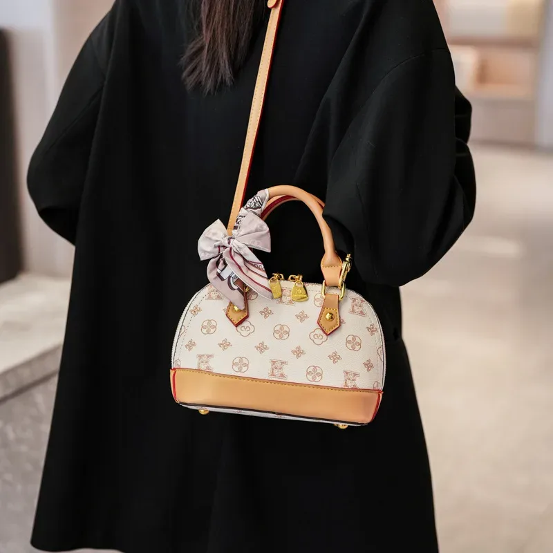 sac à main de luxe pour femme, imprimé rétro, polyvalent, sac à bandoulière pour les trajets quotidiens, grande capacité, sac fourre-tout tendance pour un usage quotidien