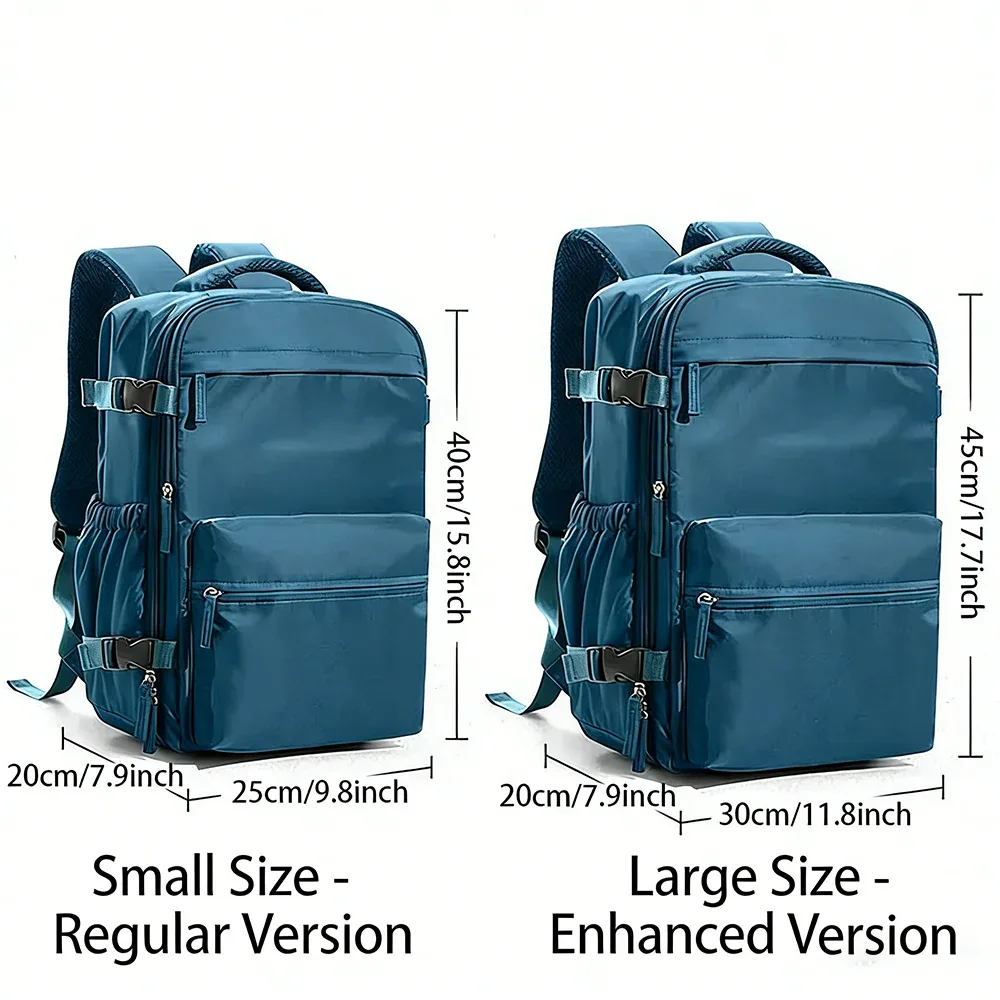 sac à dos de voyage décontracté buylor pour hommes et femmes, résistant à l'eau, adapté aux ordinateurs portables de 16 pouces, compressé sous vide, pour les voyages d'affaires