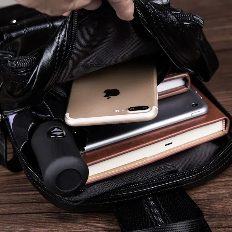 sac à dos multifonction léger pour hommes, sac de poitrine à la mode, petits sacs à bandoulière pour hommes, petits sacs à dos en cuir pu