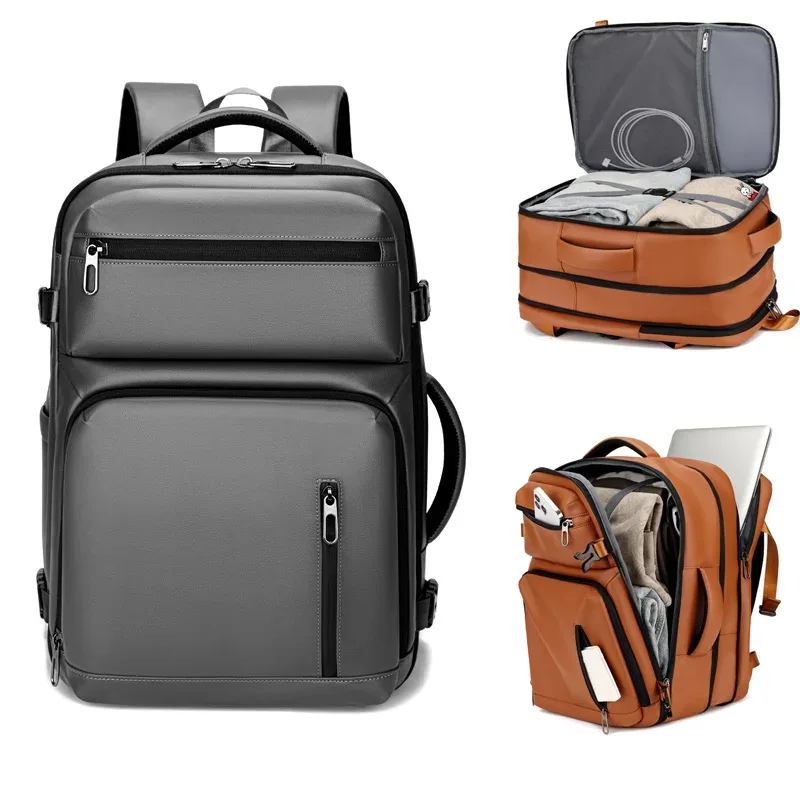 sac à dos pour ordinateur portable, extensible, imperméable, décontracté et professionnel, 15,6 pouces, grande capacité, pour les voyages