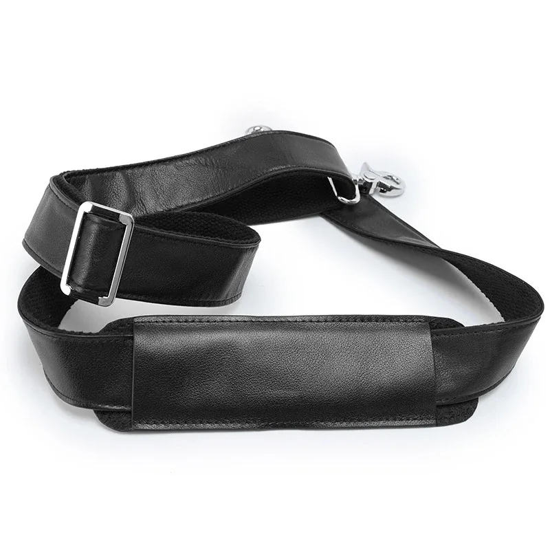 sangles en cuir véritable pour sac de voyage, sangle de sac pour sacs à main, étui à bombes, cuir de cheval elin initié, haute qualité
