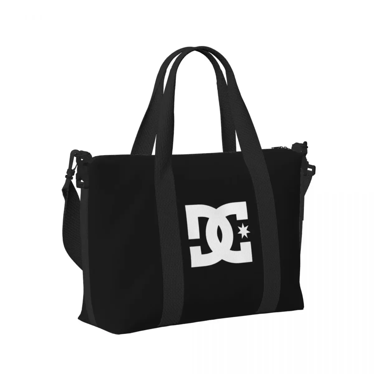 sac de voyage bandoulière dc shoe co pour femme et homme, sac de transport, sac fourre-tout grande capacité pour homme, sac de sport et de week-end