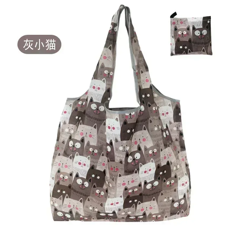 grand sac de courses réutilisable, sac écologique, paquet d'épicerie, sacs de rangement de jouets de plage, pochette de courses à bandoulière, fourre-tout pliable