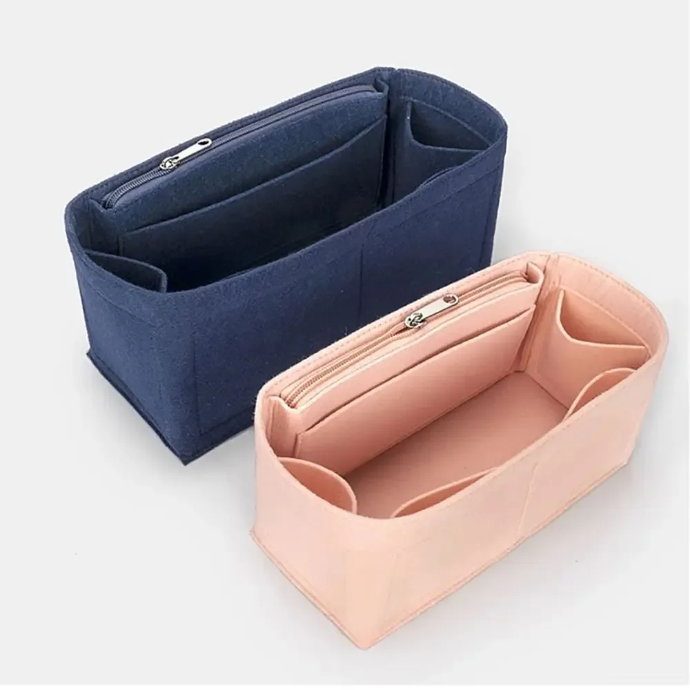 sac à main en feutre simple, sac d'insertion, support de sac, sac interne multi-poches, sac portable de grande capacité, organisateur pour puzzle loewe