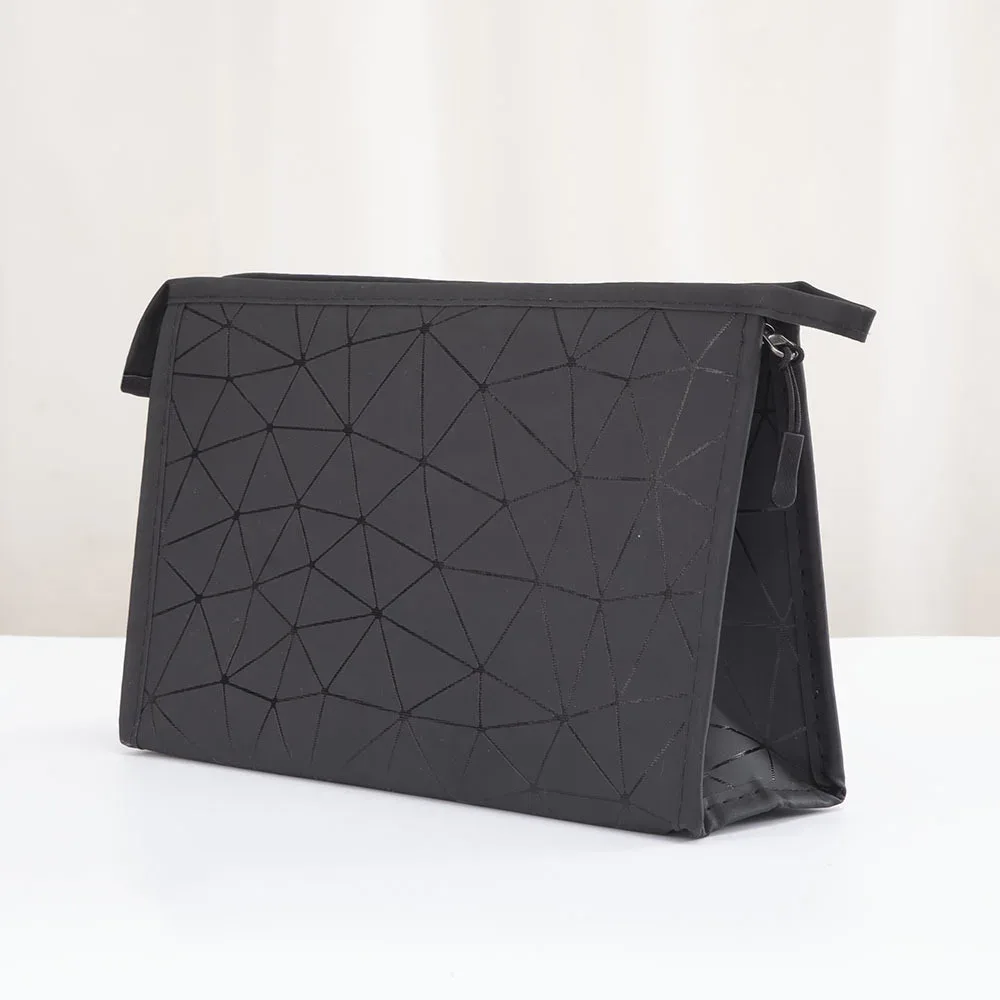 organisateur de rangement de cosmétiques portables coréens en pu, grand sac à cosmétiques de voyage, sacs de maquillage de toilette, sac à main étanche pour dames