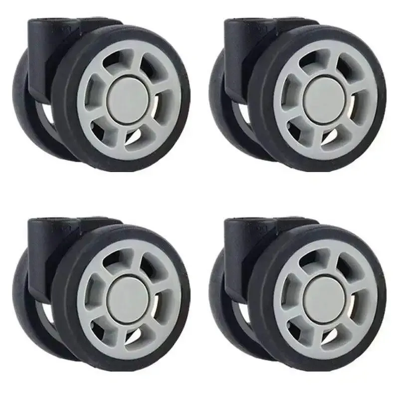 roues de remplacement pour bagages rimowa, roulettes silencieuses portant la charge, réparation de roues universelles pour valises, accessoires de voyage, 4 pièces/ensemble