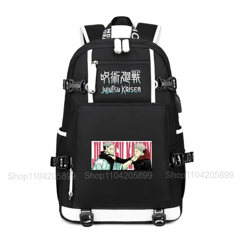 sac à dos jujutsu kaisen, mochila anime, cartable pour étudiants et adolescents, sacs d'école pour garçons et filles, grand sac à dos de voyage quotidien, cadeau