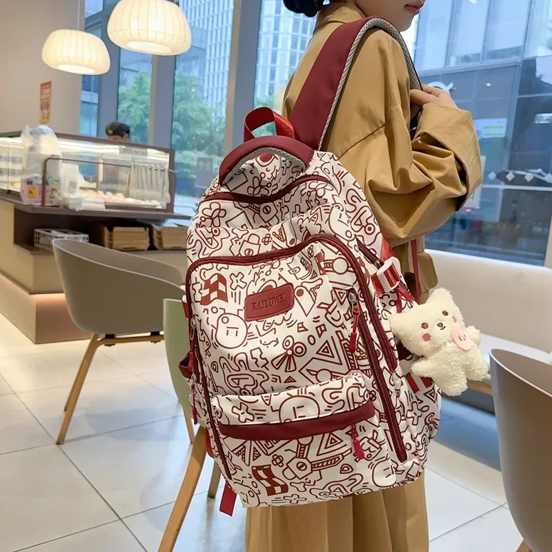 Nouveau sac à dos pour femmes, sac de voyage, sac à dos scolaire pour adolescentes, sac à livres, mochila