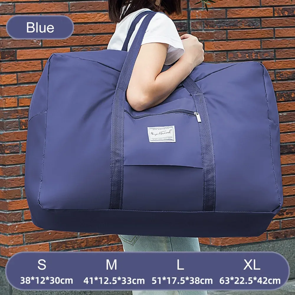 sac de voyage pliable grande capacité multifonctionnel, sac à bagages de voyage en tissu oxford imperméable, sacs à main de voyage, organisateur de vêtements