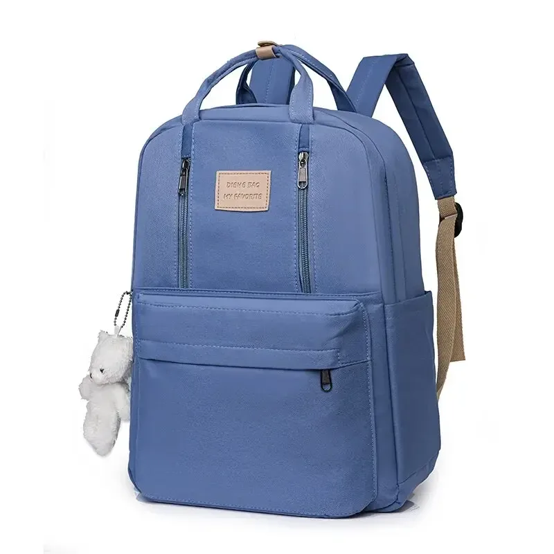 sac à dos étanche solide de haute qualité pour femme, adolescente, école