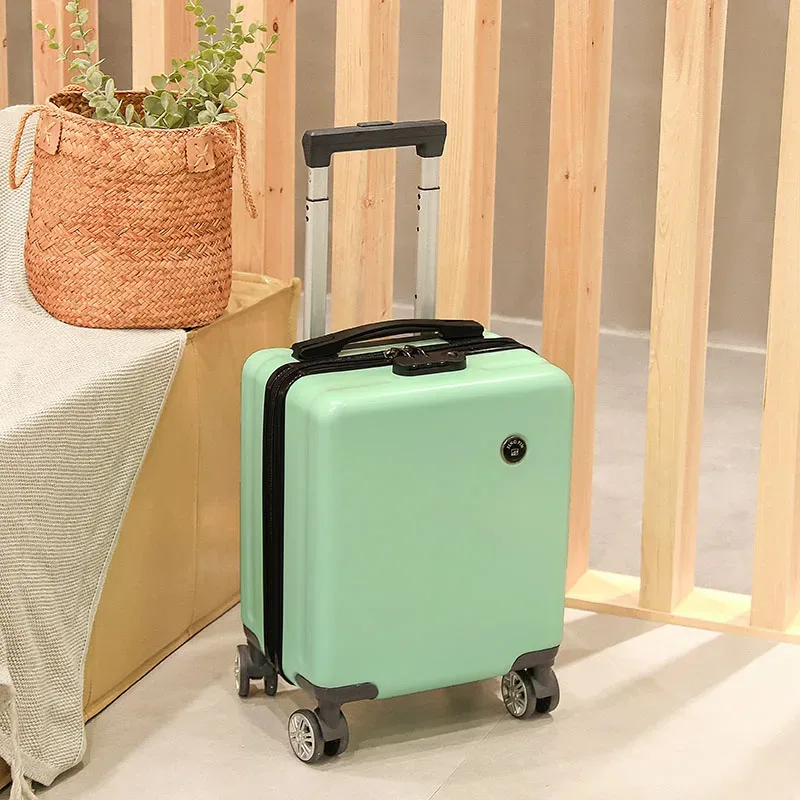 valise d'embarquement pour jeune homme et femme, petite boîte légère, multi-taille, nouvelle version à la mode, 14/16 pouces