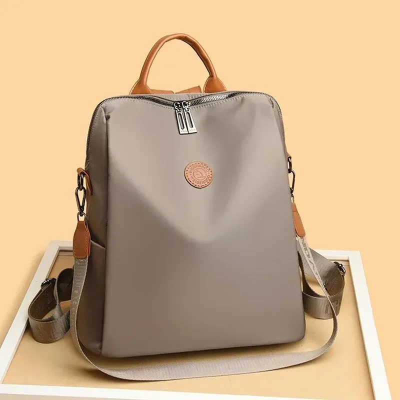 sac à dos en tissu oxford épaissi avec plusieurs modes de transport, grande capacité, compatible avec les chariots à bagages