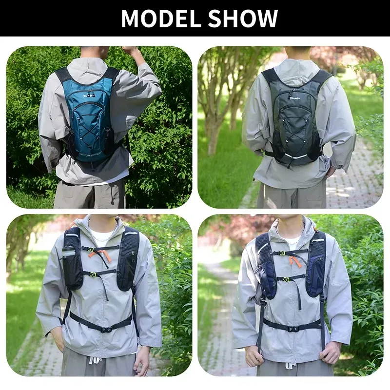 Sac à dos d'hydratation ultraléger pour la randonnée, le cyclisme, le camping, l'alpinisme, le voyage et les sports de plein air
